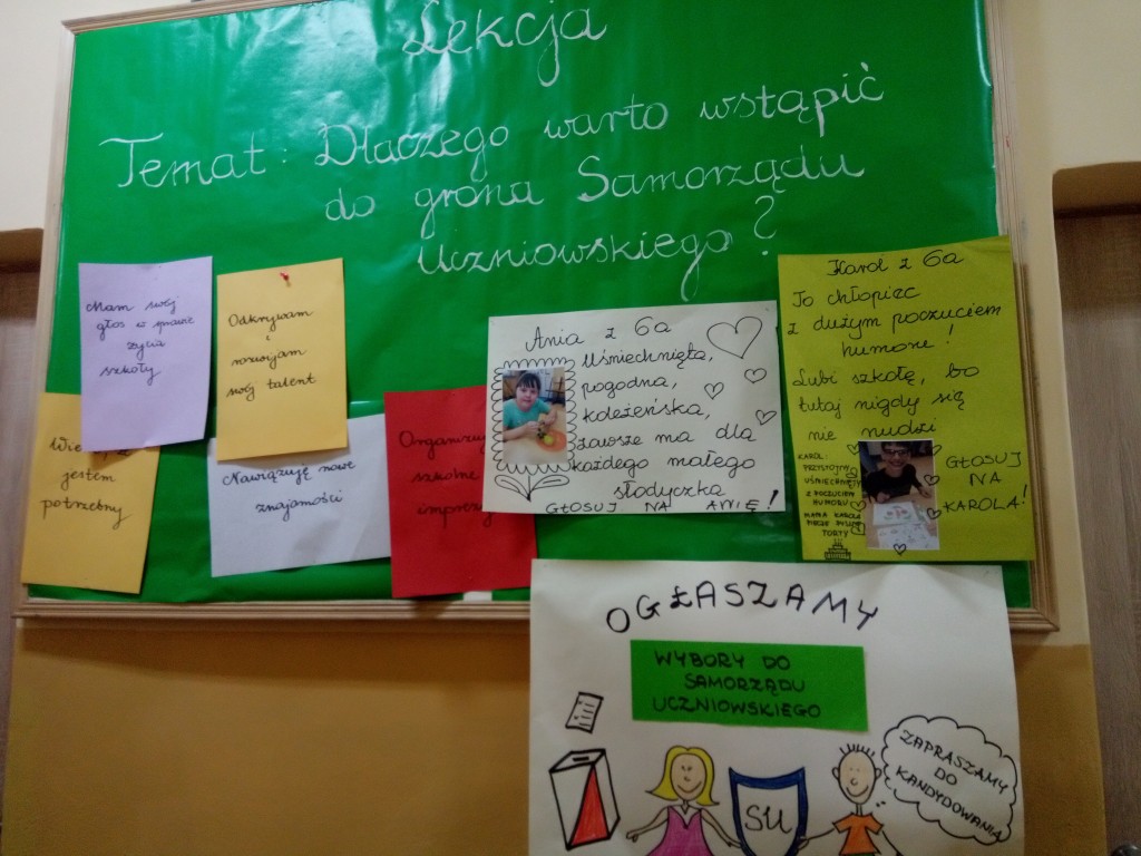 Wybory Do Samorządu Uczniowskiego Plakat Wybory do Samorządu Uczniowskiego – SOSzW w Złotoryi