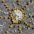Mandala z naturalnych materiałów zebranych w ogrodzie